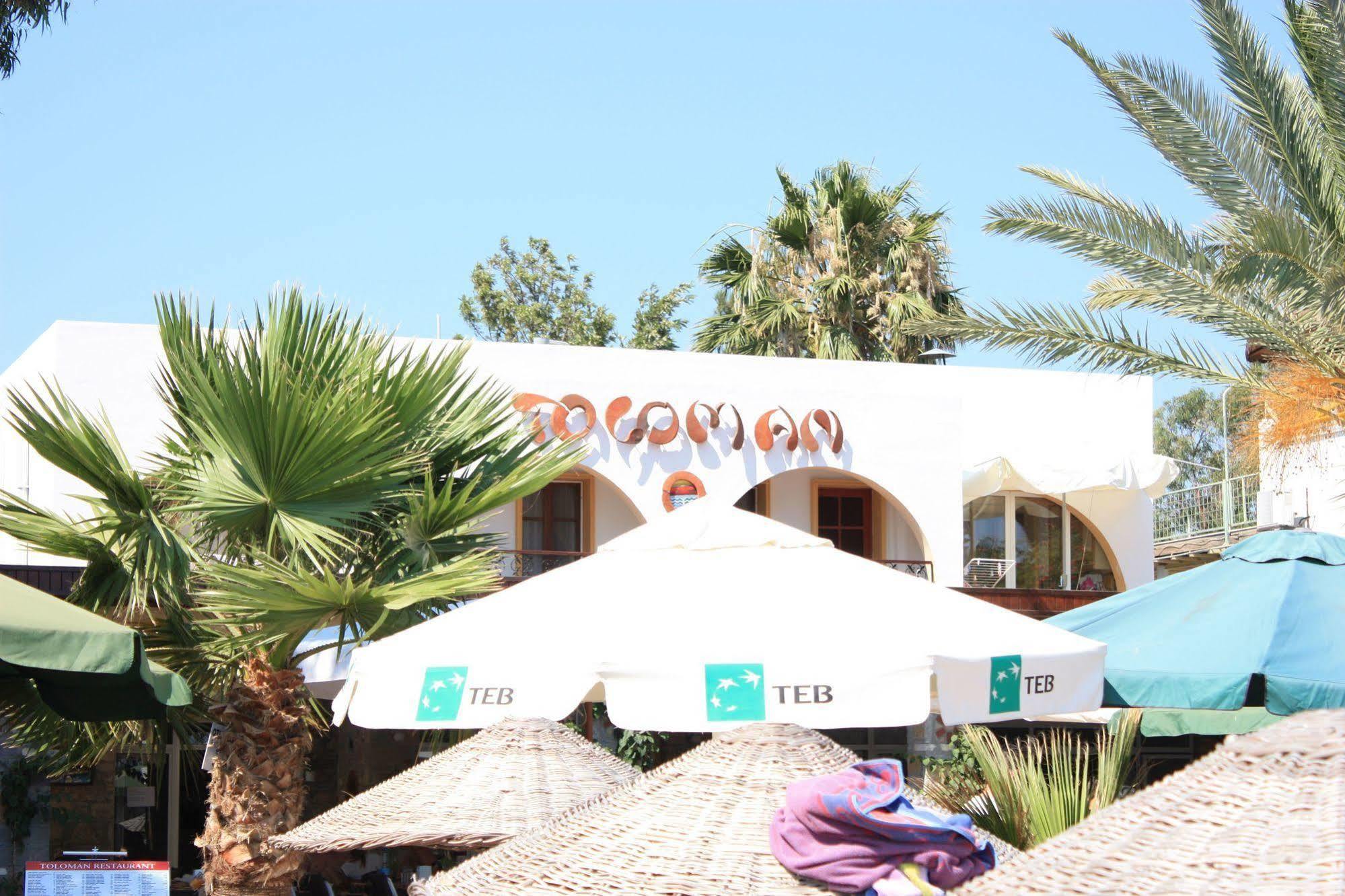 Toloman Hotel Bitez Beach Екстериор снимка